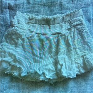 White Ruffled Skirt